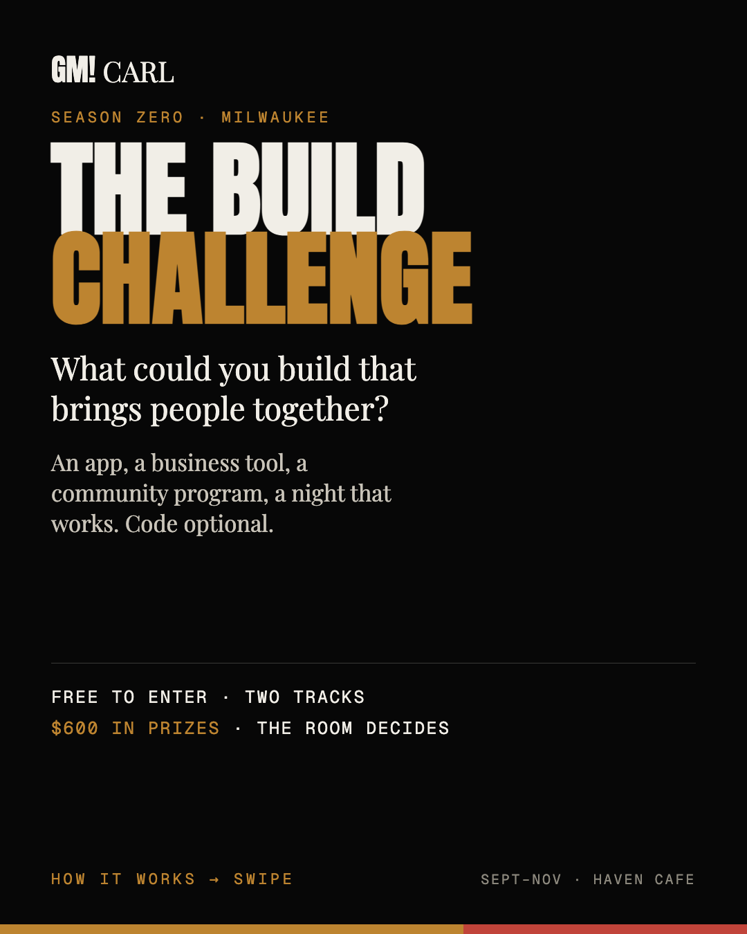 Cover: the build challenge